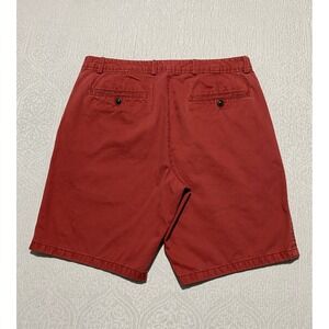 Hudson North Mens Shorts Size 32‎ Red Chino Casual Walking